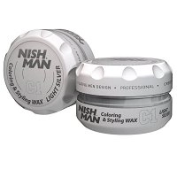 Pomada Nishman Coloring Wax Light Gr koloryzująca włosy 150ml Pomada wodna NishMan 8682035082897