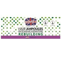 Ampułki do włosów Ronney Hair Ampoules Intensive Keratin Rebuilding 12x10ml Ampułki do włosów Ronney 5060589153554