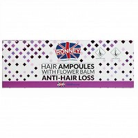 Ampułki Ronney Hair Ampoules Anti Hair Loss przeciw wypadaniu włosów, 12x10ml Ampułki do włosów Ronney 5060589153547