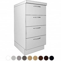 Labor fryzjerski Ayala System Modułowy SDS 40 - szafka z szufladami, szerokość 40cm Labory fryzjerskie i szafki Ayala