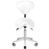 Taboret Activ AZZURRO 037S kosmetyczny biały dostępny w 48h Taborety i hokery kosmetyczne Activ 5906717412967