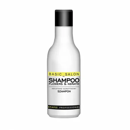Szampon Kwiatowo-Keratynowy Stapiz Professional, wzmacniający 1000ml Szampon regenerujący włosy Stapiz 5904277710264
