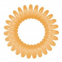 Gumki do włosów Fox SPRING HAIR RING, pomarańczowe, 3 szt. Akcesoria do koków Fox