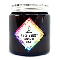 Maska Nowa Kosmetyka Różą i miodem płynąca nawilżająco - wygładzająca z miodem i różą do włosów 120ml