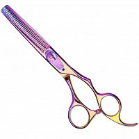 Degażówki Olivia Garden SilkCut Rainbow 6,35"