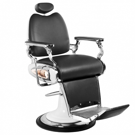 Fotel barberski Gabbiano Moto Style czarny dostępny w 48H Fotele barberskie Gabbiano