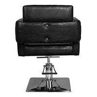 Fotel fryzjerski Hair System SM367, czarny dostępny w 48h Fotele fryzjerskie Hair System 5906717428968