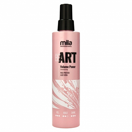 Spray Mila Professional Be Art Volume Power zwiększający objętość włosów 200ml Spraye do włosów Mila 5907688774498