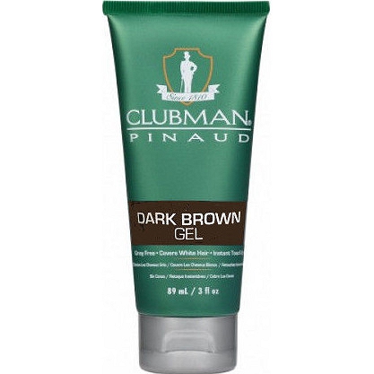 Żel Clubman Dark Brown Gel koloryzujacy ciemny brąz dla mężczyzn 89ml Żele do włosów Clubman 070066662986