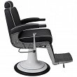 Fotel fryzjerski Ayala BARBER STIG czarny męski dostępny w 48H Fotele barberskie Ayala