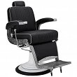 Fotel fryzjerski Ayala BARBER STIG czarny męski dostępny w 48H Fotele barberskie Ayala