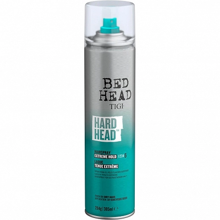 Lakier Tigi Bed Head Hard Head mocno utrwalający włosy 385ml Lakiery do włosów Tigi 615908431674