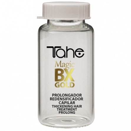 Ampułki Tahe MAGIC BX GOLD pogrubiająco-nawilżające po kuracji Botox 5x10ml Ampułki do włosów Tahe 8426827800043