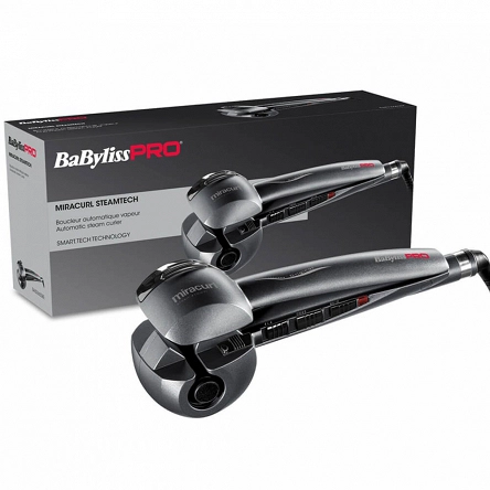 Kręcarka BaByliss Pro MicraCurl BAB2665SBE do loków z utrwalaczame parowym M. Night Lokówka automatyczna BaByliss Pro 3030050165500