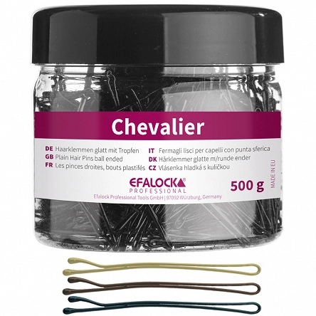 Wsuwki do włosów Efalock Professional Chevalier 5cm, różne kolory 500g wsuwki i kokówki Efalock 4025341499838