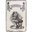 Tablica ozdobna Activ Barber B058 do salonu barberskiego 20x30cm Activ 5906717438660