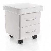 Taboret Activ dwie szuflady Taborety i hokery kosmetyczne Activ