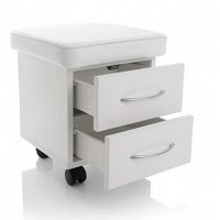 Taboret Activ dwie szuflady Taborety i hokery kosmetyczne Activ