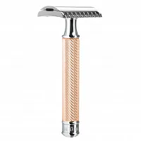 Maszynka Muhle R41 Rose Gold do golenia na żyletki dla mężczyzn różana Narzędzia i akcesoria Muhle 4028982014798