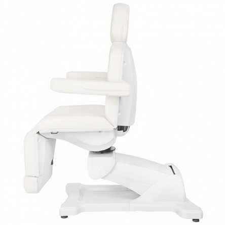 Fotel Activ AZZURRO 869A kosmetyczny, elektryczny, obrotowy, biały dostępny w 48h Fotele kosmetyczne elektryczne Activ