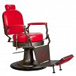Fotel Gabbiano Red Star barberski czerwony dostępny w 48h Fotele barberskie Gabbiano 5906717417047
