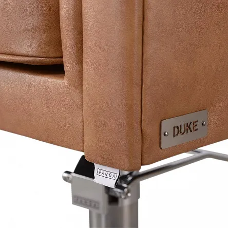 Fotel fryzjerski Panda DUKE w stylu Chesterfield Fotele fryzjerskie Panda  