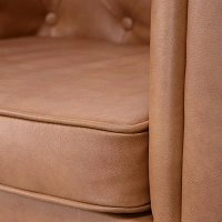 Fotel fryzjerski Panda DUKE w stylu Chesterfield Fotele fryzjerskie Panda