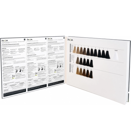 Paleta kolorów Loreal Inoa Book. Palety kolorów farb L'Oreal Professionnel 3474637267582