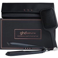 Zestaw GHD Platinum+ gift set prostownica do włosów z matą ochronną oraz szczotką Prostownice do włosów GHD 5060633781542