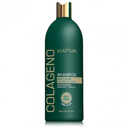 Szampon Kativa Colageno o działaniu wzmacniającym 500ml Szampony wzmacniające Kativa 7750075024694