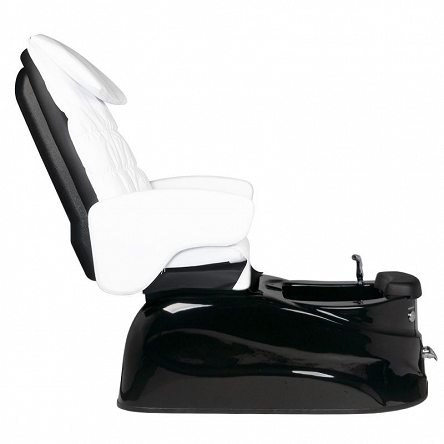 Fotel kosmetyczny Activ AS-122 Pedicure SPA, biało-czarny z funkcją masażu, dostępny w 48h Fotele kosmetyczne elektryczne Activ 5906717419959