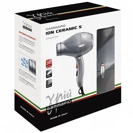 Suszarka do włosów Gamma Piu Ion Ceramic S kompaktowa, 2300W Suszarki do włosów Gamma Piu 8021660007019