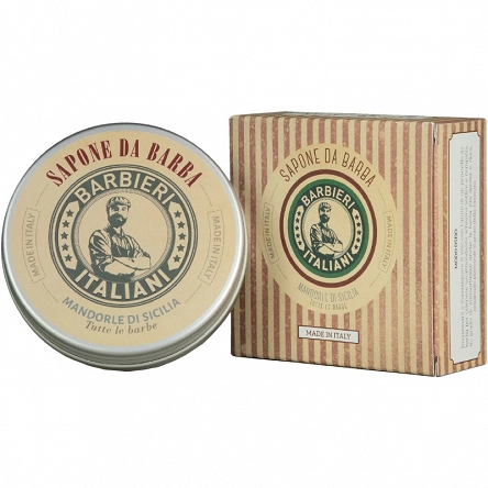 Mydło Barbieri Italiani Mandorle Di Sicilia do golenia migdałowe 100ml Produkty do golenia Barbieri 806809221550