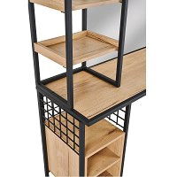 Konsoleta Ayala LOFT fryzjerska wolnostojąca, płyta laminat Konsole barberskie Ayala