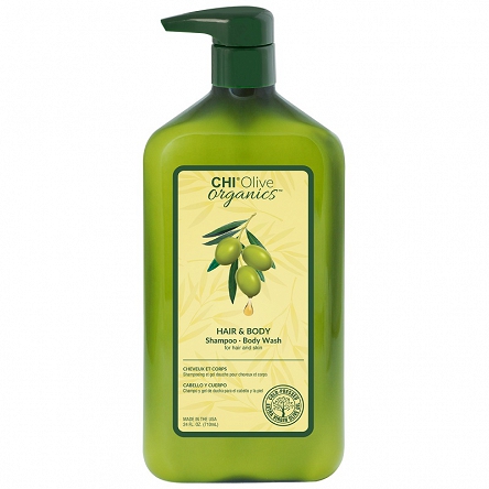 Szampon Farouk CHI Olive Organics Hair and Body Wash nawilżający do włosów i ciała 710ml Szampony nawilżające Farouk 633911793572