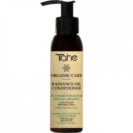 Odżywka Tahe ORGANIC CARE RADIANCE OIL do pielęgnacji włosów grubych 100ml Odżywka wzmacniająca włosy Tahe 8426827490381