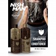 Szampon Nishman Beard & Moustache nawilżający do brody i wąsów dla mężczyzn 200ml Pielęgnacja NishMan 8682035083153