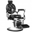 Fotel barberski Gabbiano IMPERATOR fryzjerski czarny dostępny w 48h Fotele barberskie Gabbiano