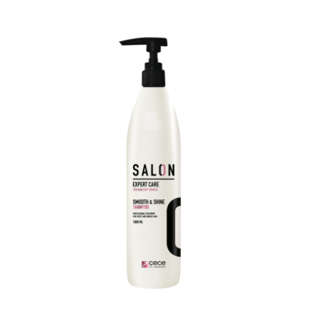 Szampon CeCe Salon Smooth&Shine, wygładzający 1000ml Szampony wygładzające CeCe 5907506511311