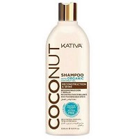 Szampon kokosowy Kativa COCONUT OIL odbudowujący, nadaje połysku 500ml Szampony nabłyszczające Kativa 7750075041356