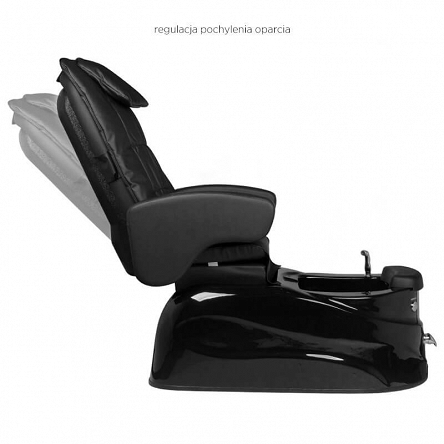 Fotel kosmetyczny Activ AS-122 Pedicure SPA czarny z funkcją masażu Fotele kosmetyczne elektryczne Activ 5906717419942
