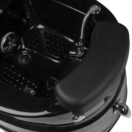 Fotel kosmetyczny Activ AS-122 Pedicure SPA czarny z funkcją masażu Fotele kosmetyczne elektryczne Activ 5906717419942
