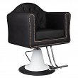 Fotel fryzjerski Gabbiano Stuttgart, czarny dostępny w 48h Fotele fryzjerskie Gabbiano 5906717434563