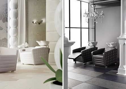 Myjnia fryzjerska Panda GLAMROCK RELAX do salonu fryzjerskiego Myjnie fryzjerskie Panda  