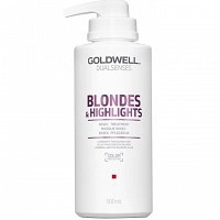 Maska Goldwell Dualsenses Blondes 60s ochładzająca kolor włosów blond 500ml Szampony do włosów blond Goldwell 4021609061236