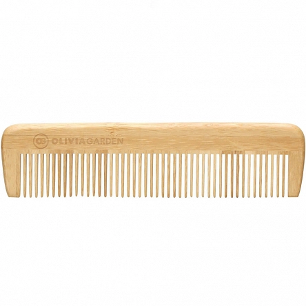 Grzebień bambusowy Olivia Garden Bamboo Touch Comb 1 do rozczesywania włosów, 15cm Olivia Garden 5414343010506