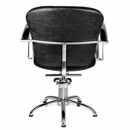 Fotel fryzjerski Hair System SM382, czarny dostępny w 48h Fotele fryzjerskie Hair System 5906717429088