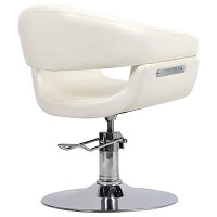 Fotel fryzjerski Italpro Toscania, beżowy dostępny w 48h Fotele fryzjerskie Italpro