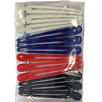 Klipsy Efalock 12 Sztuk różne kolory Klipsy do włosów Efalock 4025341491726