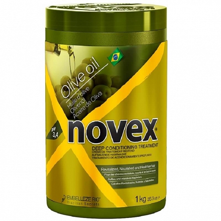 Maska Novex Olive Oil do słabych, suchych i łamliwych włosów 1kg Maski regenerujące włosy Novex 876120002626